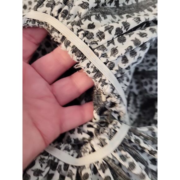 Vtg 80s Prairie Midi Dress Floral Cottage Modest Church Pockets‎ Granny Size 8 - Picture 11 of 13